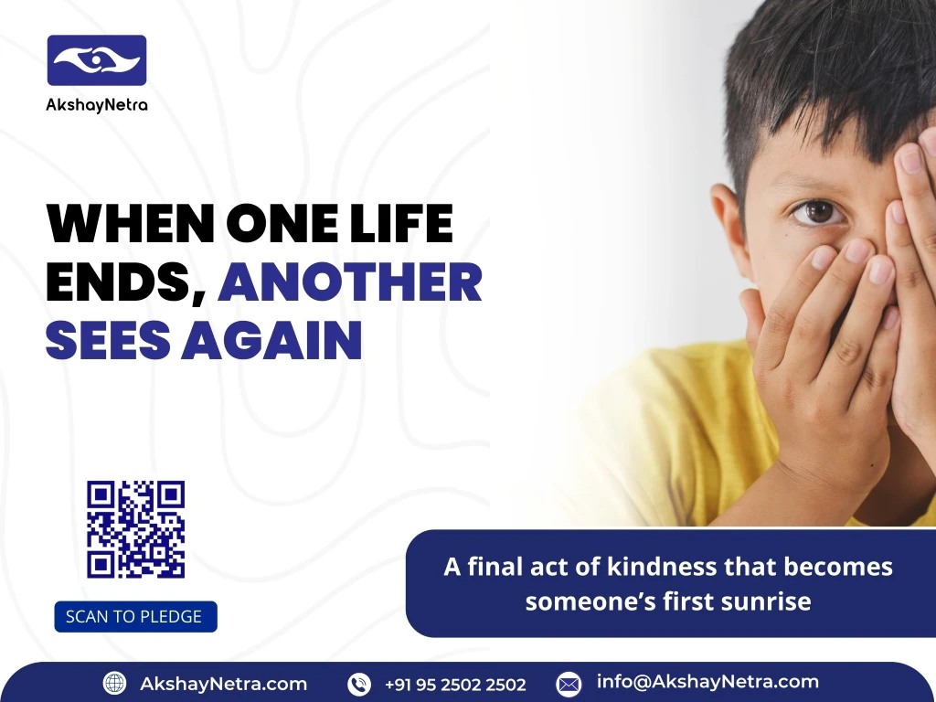 When One Life Ends, Another Sees Again